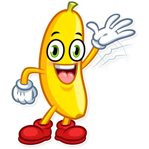 👋 Стикер «Lovely Banana» для Telegram