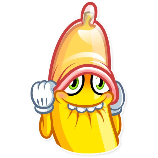 😜 Стикер «Lovely Banana» для Telegram