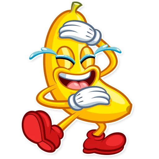 Стикерпак Lovely Banana для Telegram
