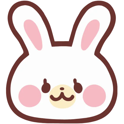 Стикерпак lovely bunny для Telegram