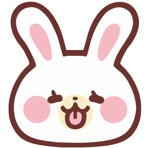 😝 Стикер «lovely bunny» для Telegram