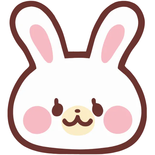 Обложка набора HD lovely bunny - зайка
