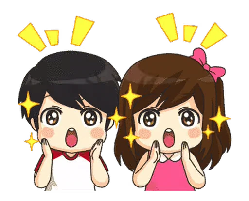 👏 Стикер «Lovely Couple» для Telegram