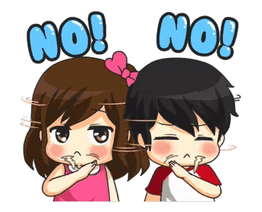 🙅‍♂️ Стикер «Lovely Couple» для Telegram