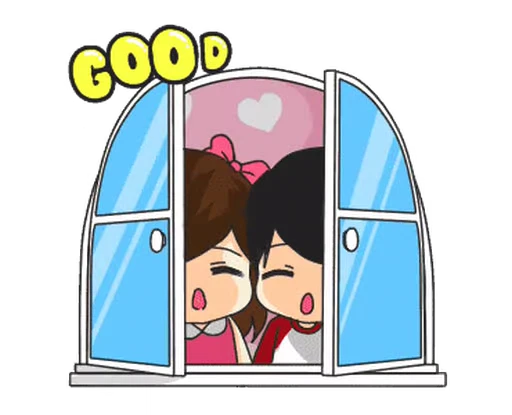 🌅 Стикер «Lovely Couple» для Telegram
