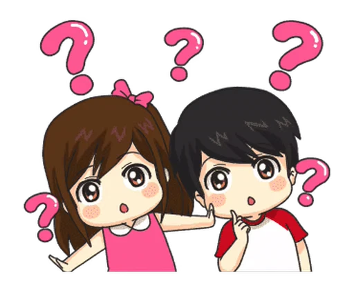 ❓ Стикер «Lovely Couple» для Telegram