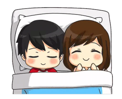 🤗 Стикер «Lovely Couple» для Telegram