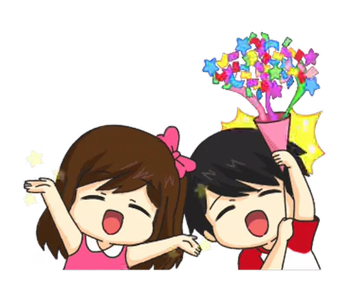 🎉 Стикер «Lovely Couple» для Telegram