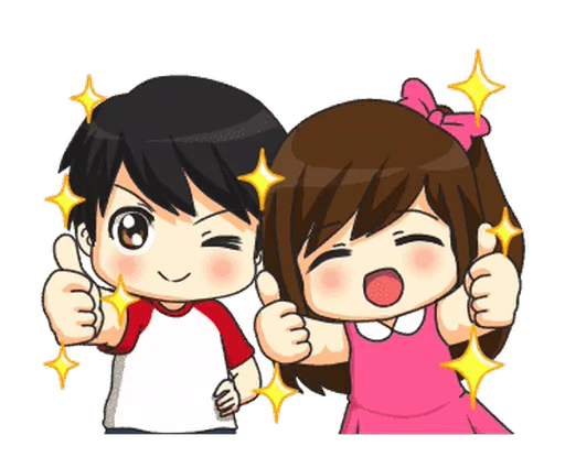 👍 Стикер «Lovely Couple» для Telegram