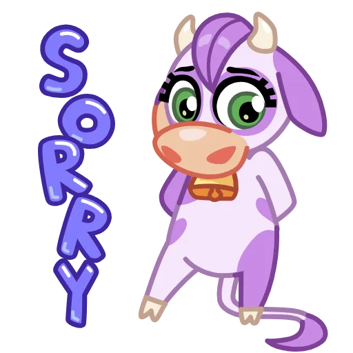 🙄 Стикер «Milka» для Telegram
