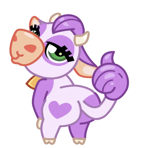 👍 Стикер «Milka» для Telegram