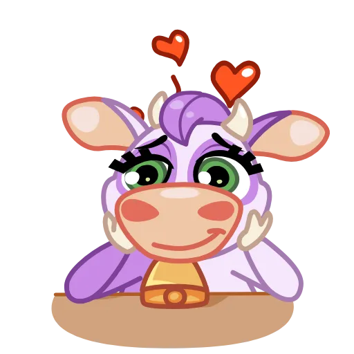 😍 Стикер «Milka» для Telegram