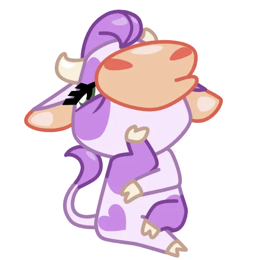 🤔 Стикер «Milka» для Telegram