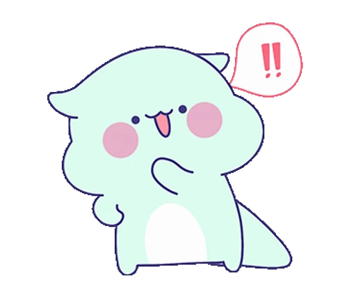 ‼️ Стикер «?Lovely Dino» для Telegram