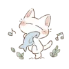 Стикер 25 Lovely Kittens