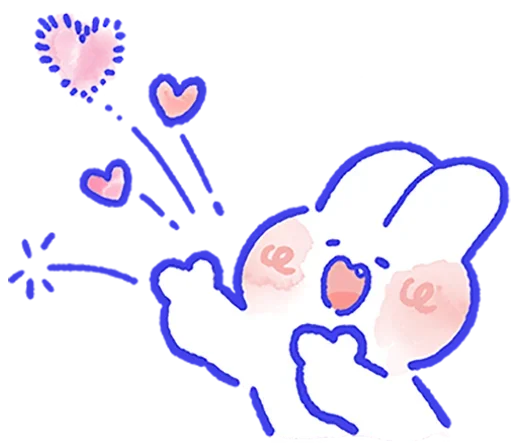 💖 Стикер «Lovely Mong Mong» для Telegram