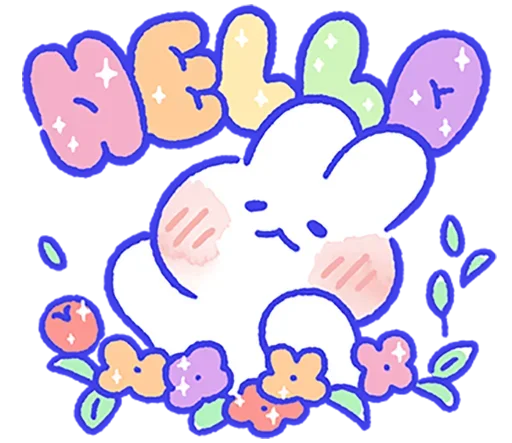 👋 Стикер «Lovely Mong Mong» для Telegram