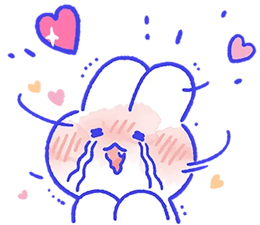 🥹 Стикер «Lovely Mong Mong» для Telegram