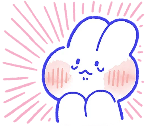 🤗 Стикер «Lovely Mong Mong» для Telegram