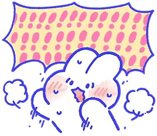 ❗️ Стикер «Lovely Mong Mong» для Telegram