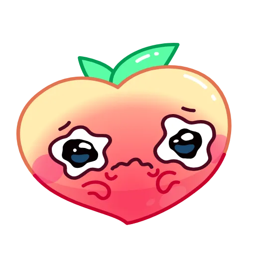 💔 Стикер «Life’s a Peach» для Telegram