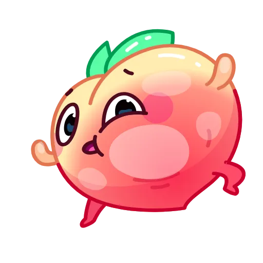 👋 Стикер «Life’s a Peach» для Telegram
