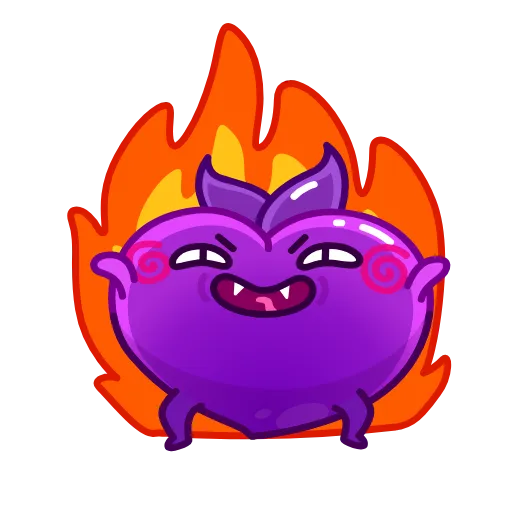 😈 Стикер «Life’s a Peach» для Telegram