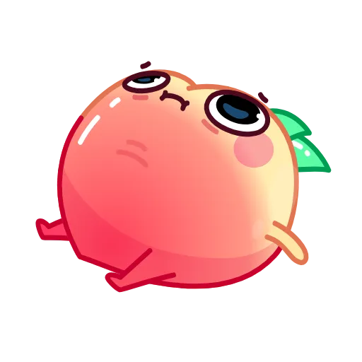 🤤 Стикер «Life’s a Peach» для Telegram