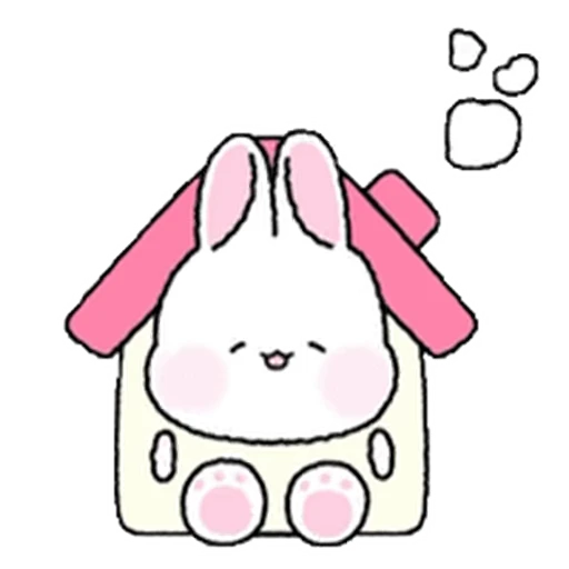 🙃 Стикер «Lovely Rabbit Tozzi 2» для Telegram