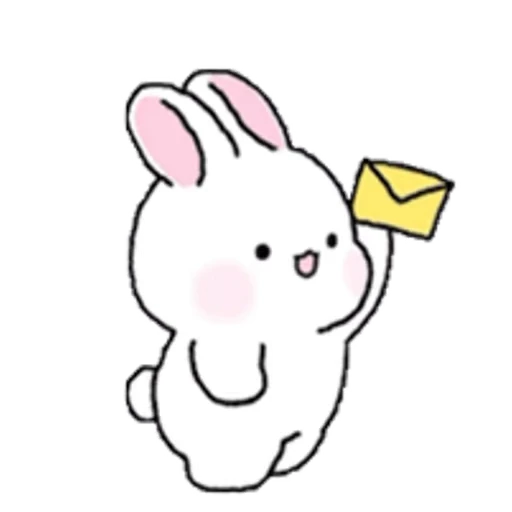 ✉️ Стикер «Lovely Rabbit Tozzi 2» для Telegram