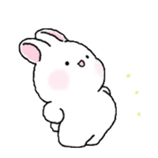 🤩 Стикер «Lovely Rabbit Tozzi 2» для Telegram