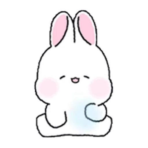 🥶 Стикер «Lovely Rabbit Tozzi 2» для Telegram