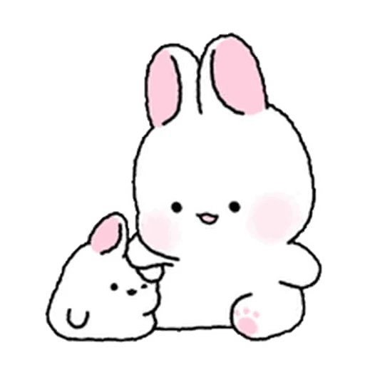 😌 Стикер «Lovely Rabbit Tozzi» для Telegram