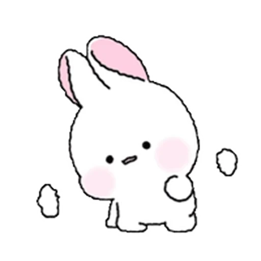 😮‍💨 Стикер «Lovely Rabbit Tozzi» для Telegram