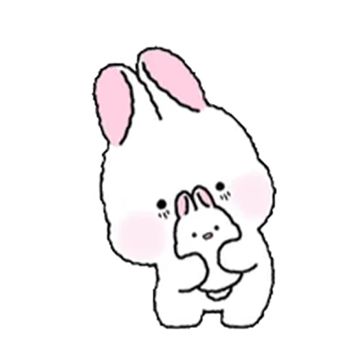 🤩 Стикер «Lovely Rabbit Tozzi» для Telegram