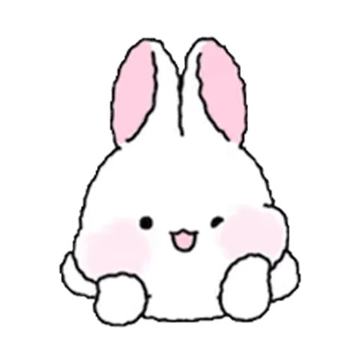 😉 Стикер «Lovely Rabbit Tozzi» для Telegram