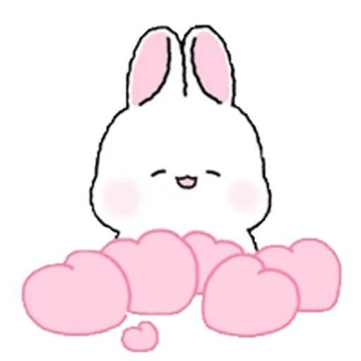 ❤️ Стикер «Lovely Rabbit Tozzi» для Telegram