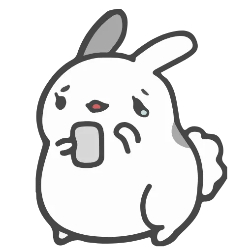 Стикерпак Lovely Rabbit для Telegram