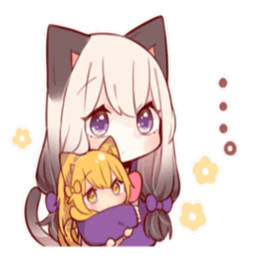 😐 Стикер «LOVELY SIAMESE KIT...» для Telegram