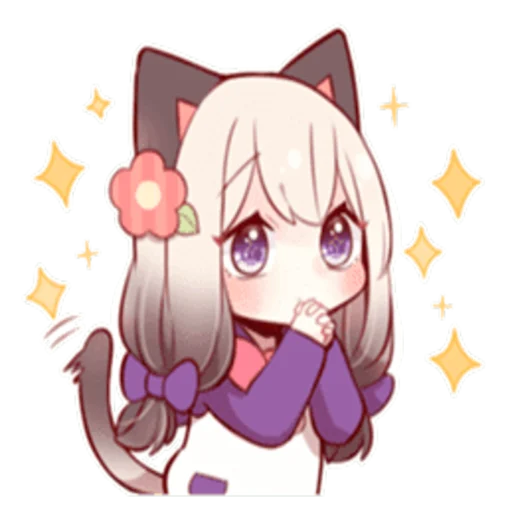 ✨ Стикер «LOVELY SIAMESE KIT...» для Telegram