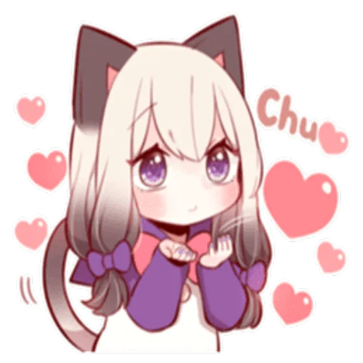 😘 Стикер «LOVELY SIAMESE KIT...» для Telegram