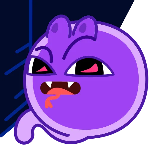 👿 Стикер «Lovely Sperm» для Telegram