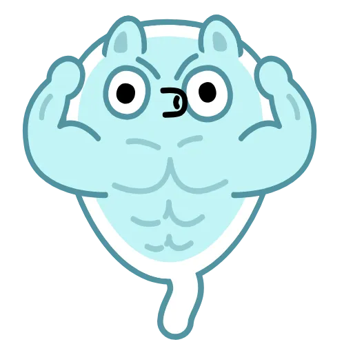 💪 Стикер «Lovely Sperm» для Telegram