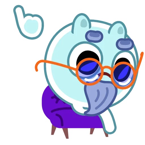 🤓 Стикер «Lovely Sperm» для Telegram
