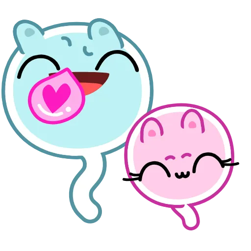 😘 Стикер «Lovely Sperm» для Telegram