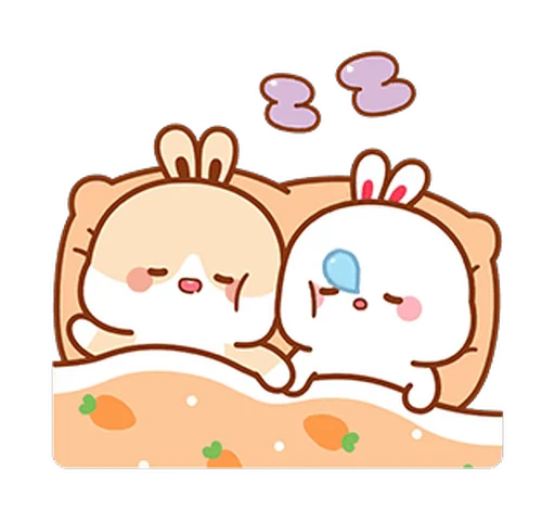 😴 Стикер «Lovely Tuji 1» для Telegram
