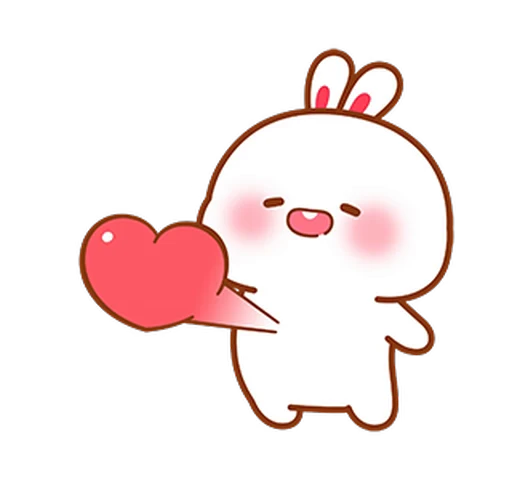 ❤️ Стикер «Lovely Tuji 1» для Telegram