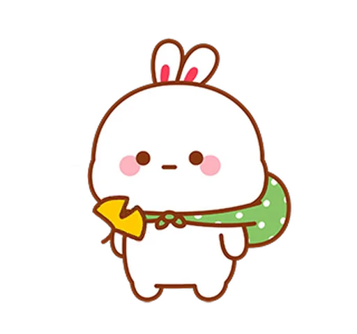 ☹️ Стикер «Lovely Tuji 1» для Telegram