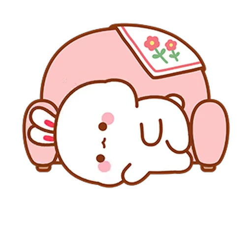 😕 Стикер «Lovely Tuji 2» для Telegram