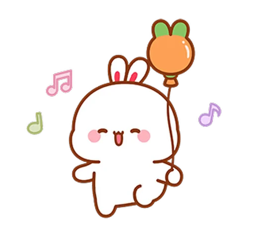 🎵 Стикер «Lovely Tuji 2» для Telegram